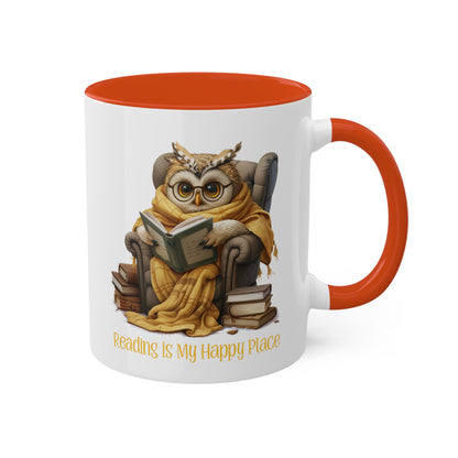 Owl Reading Mug