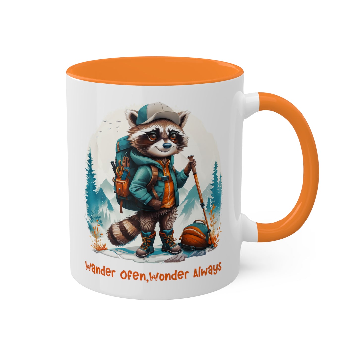 Raccoon Backpacker Mug