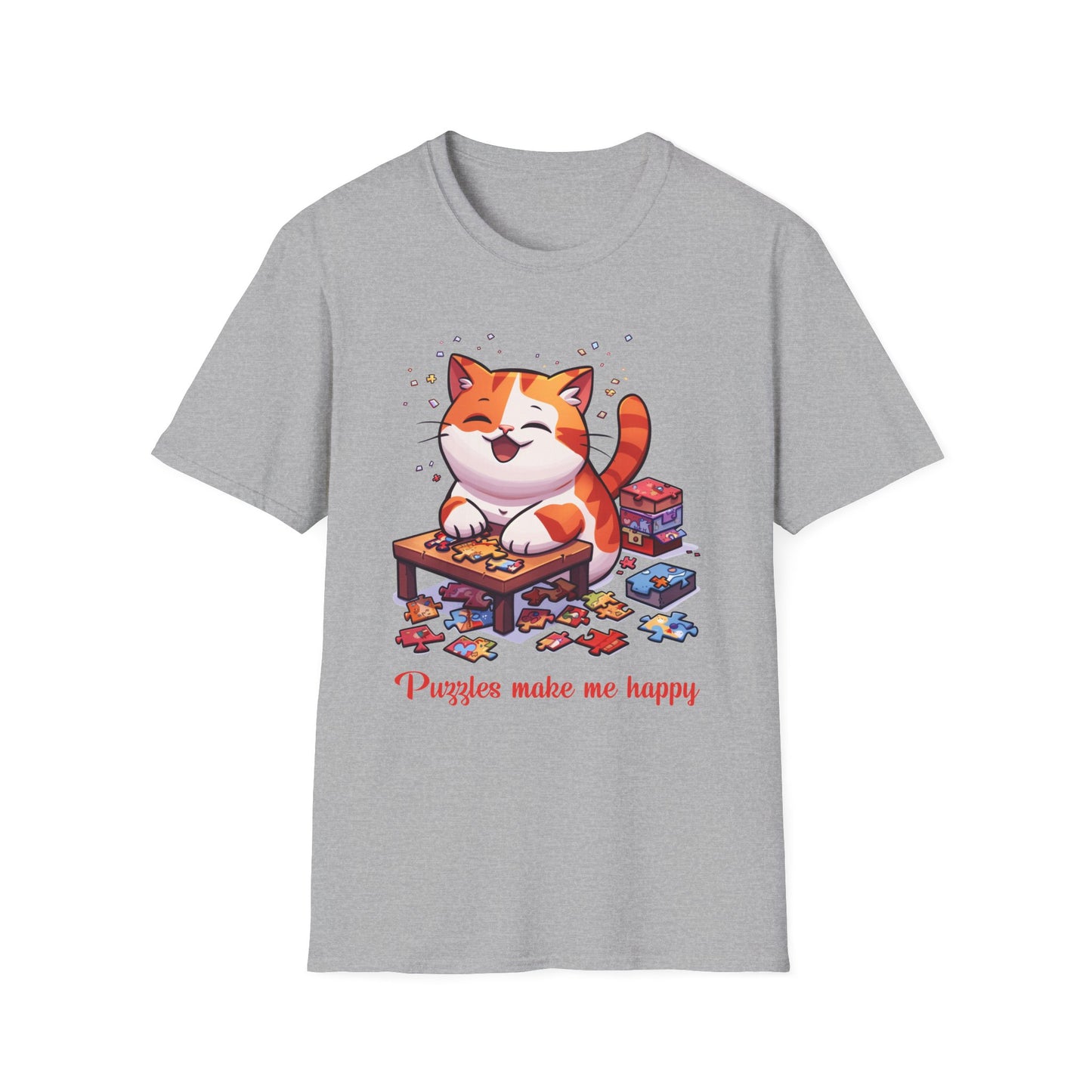 Cat Puzzler Softstyle T-Shirt