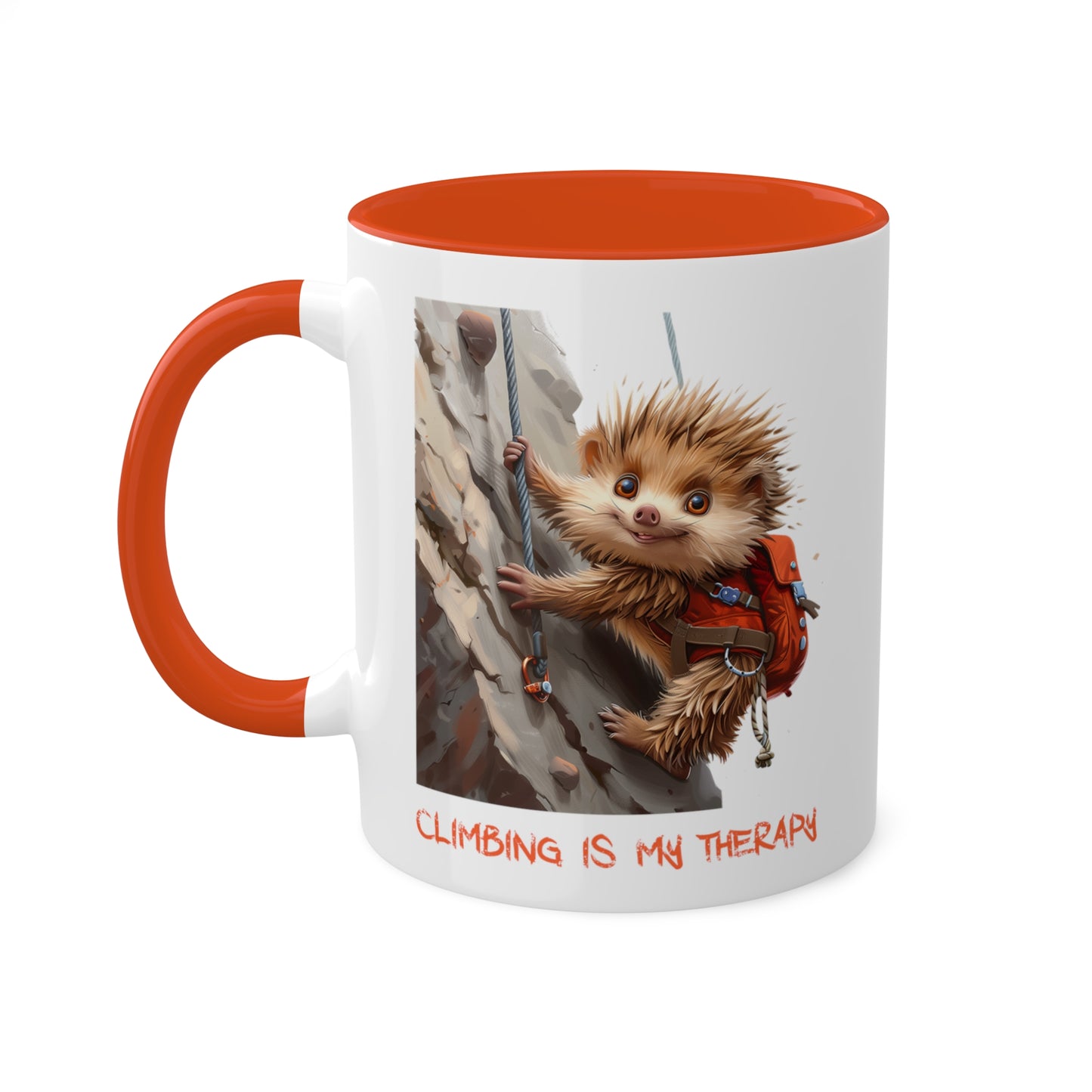 Porcupine Rock Climber Mug