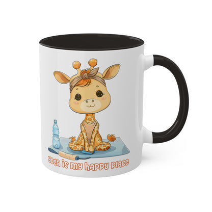 Giraffe Yoga Mug