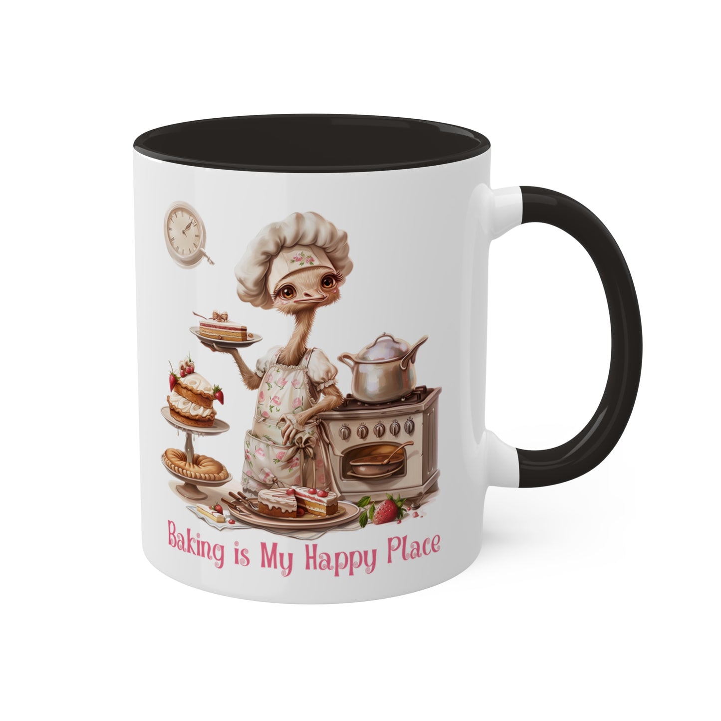 Ostrich Baker Mug