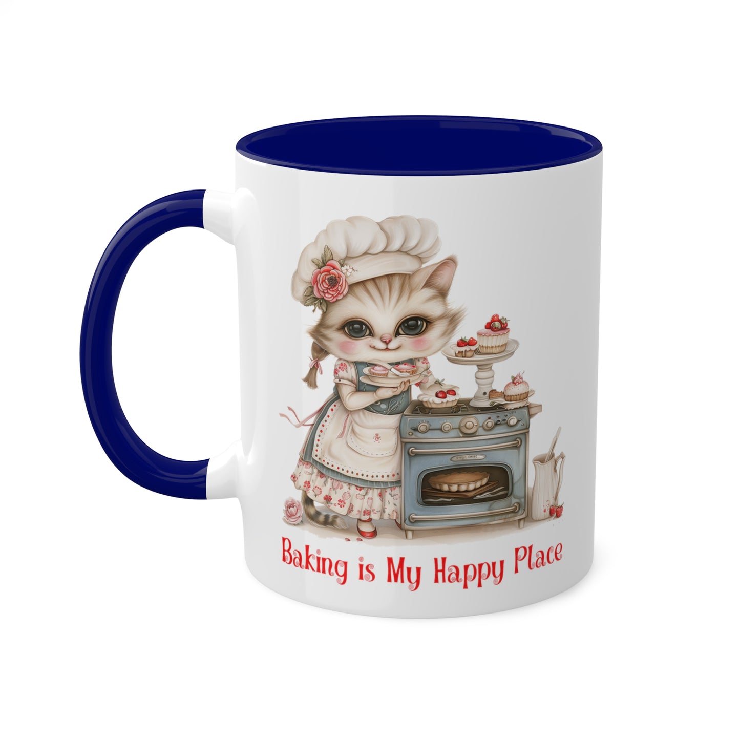 Cat Baker Mug