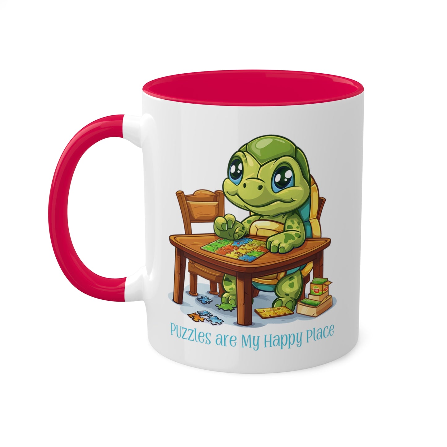 Turtle Puzzler Mug