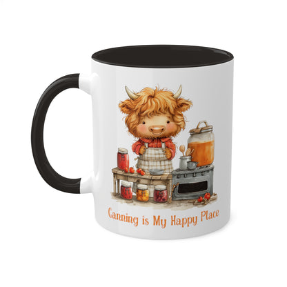 Highland Cow Canner Mug