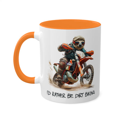 Sloth Dirt Biker Mug