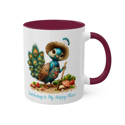 Peacock Gardener Mug