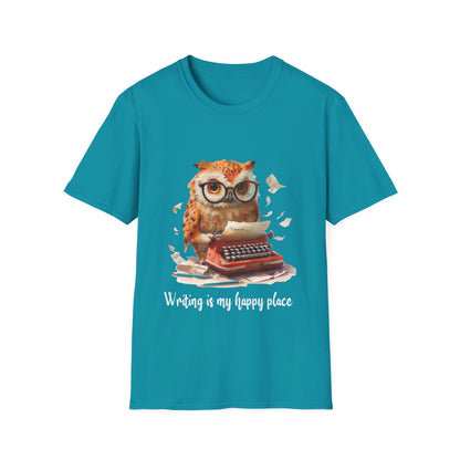 Owl Writer Softstyle T-Shirt