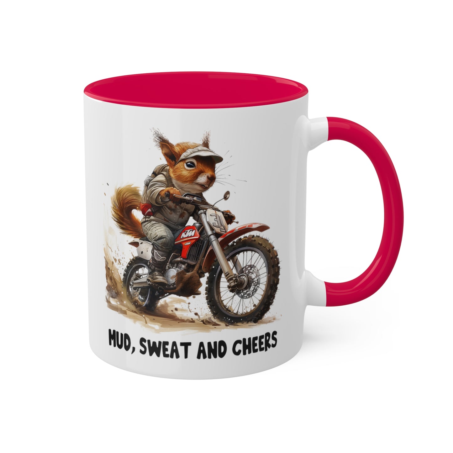 Squirrel Dirt Biker Mug