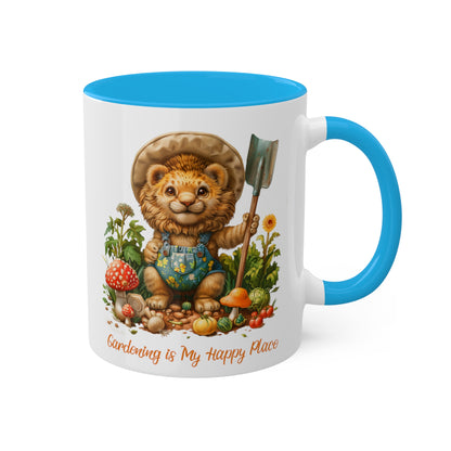 Lion Gardener Mug