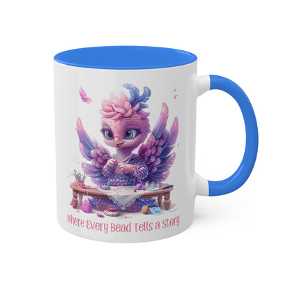 Peacock Jewelry Maker Mug