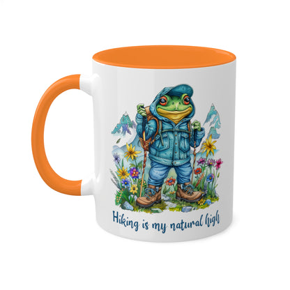 Frog Hiker Mug