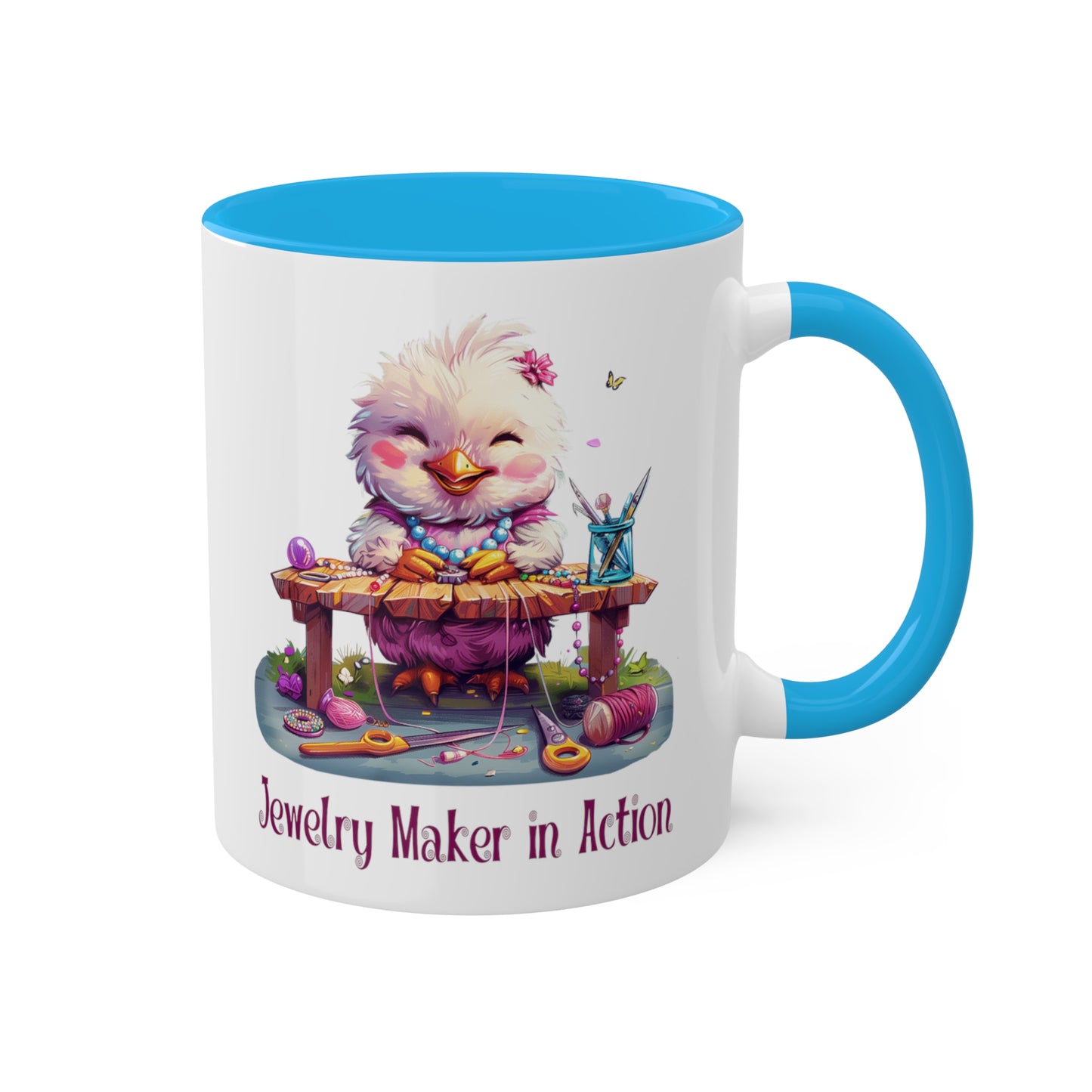 Chicken Jewelry Maker Mug