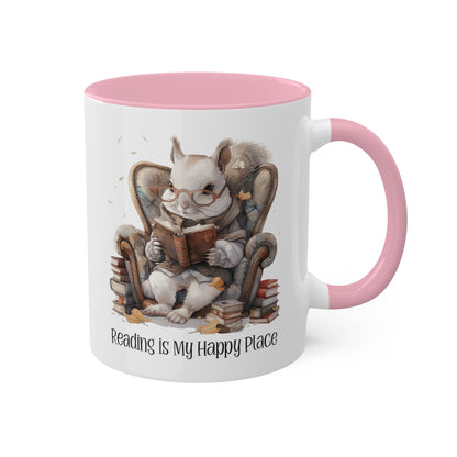 Squirrel Reading Mug