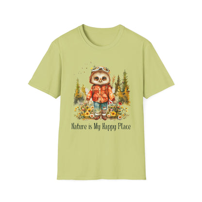 Squirrel Nature Hiker Softstyle T-Shirt