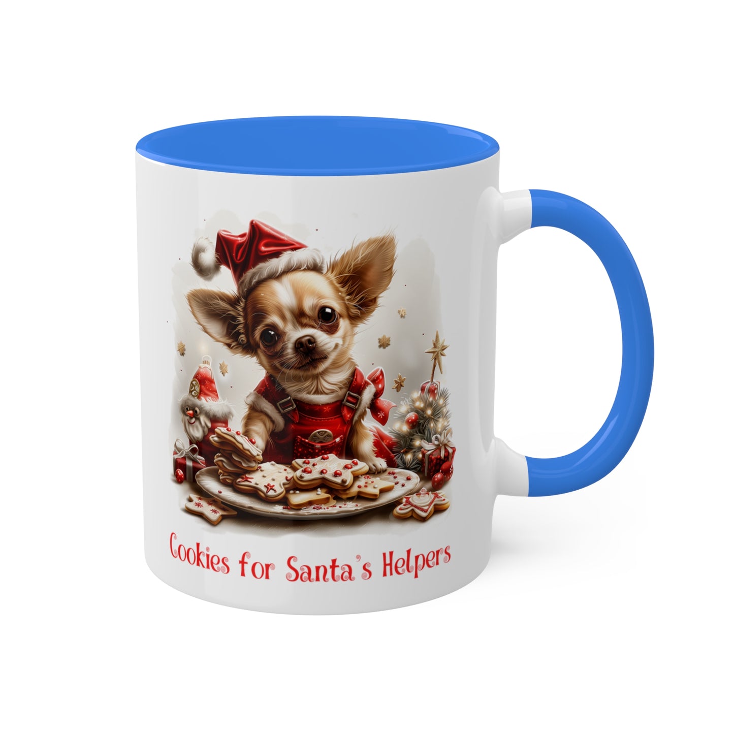 Chihuahua Christmas Baker Mug