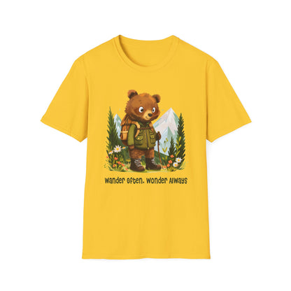 Bear Hiker Softstyle T-Shirt