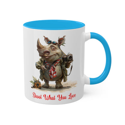 Rhino Photographer Mug