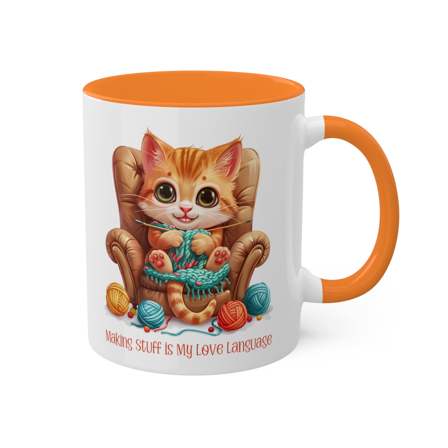 Cat Knitter Mug