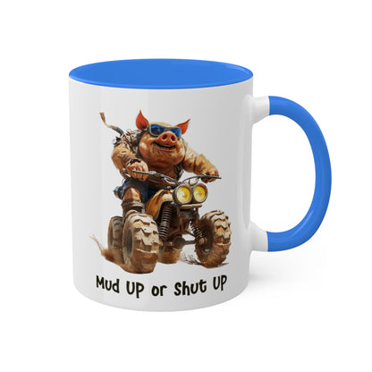 Pig Quad Rider Mug