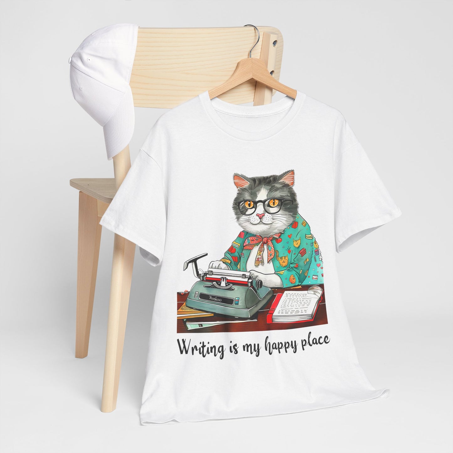 Cat Writer Tee