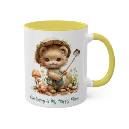 Lion Gardener Mug