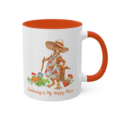 Kangaroo Gardener Mug