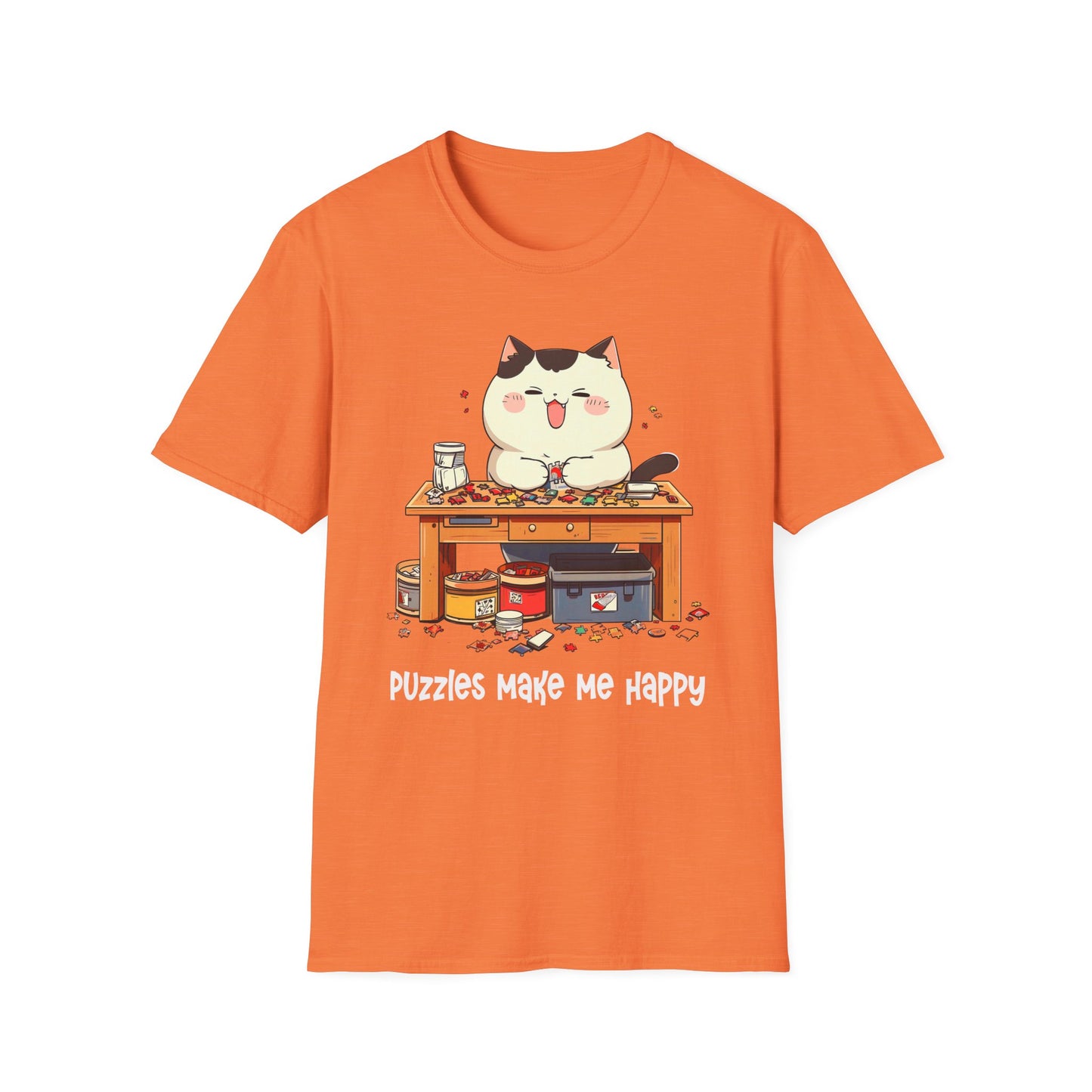 Cat Puzzler Softstyle T-Shirt