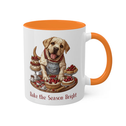 Dog Christmas Baker Mug