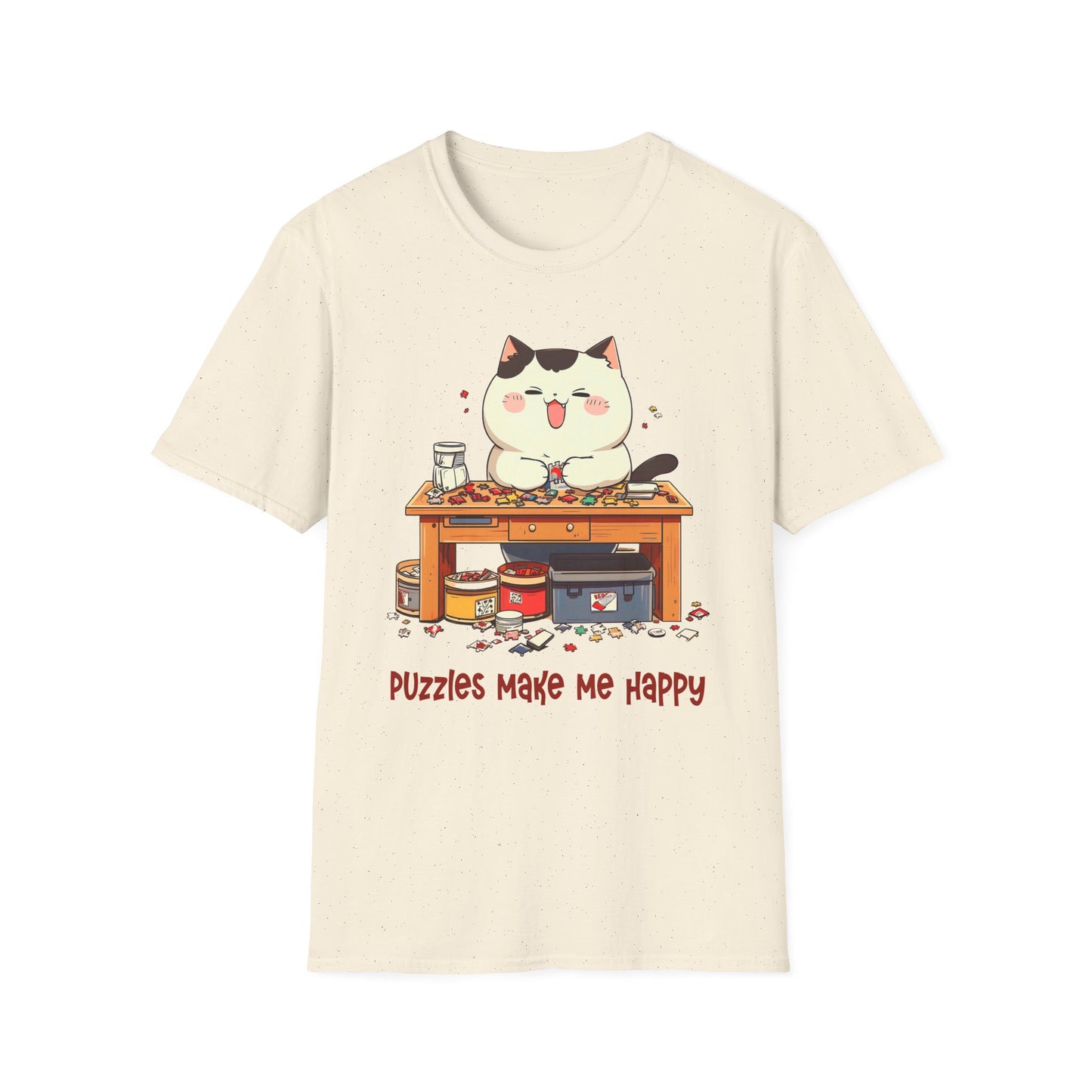 Cat Puzzler Softstyle T-Shirt