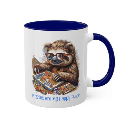 Sloth Puzzler Mug