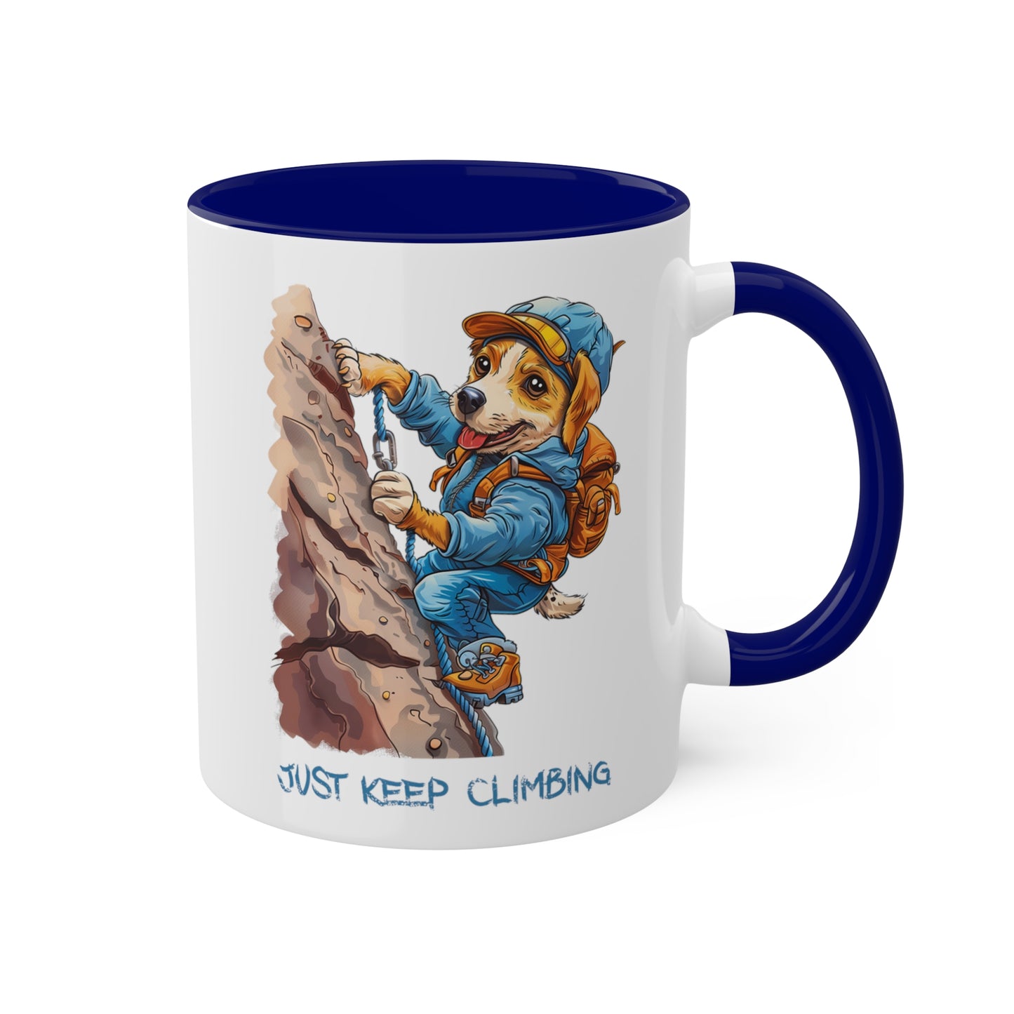 Dog Rock Climber Mug