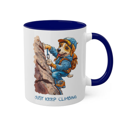 Dog Rock Climber Mug