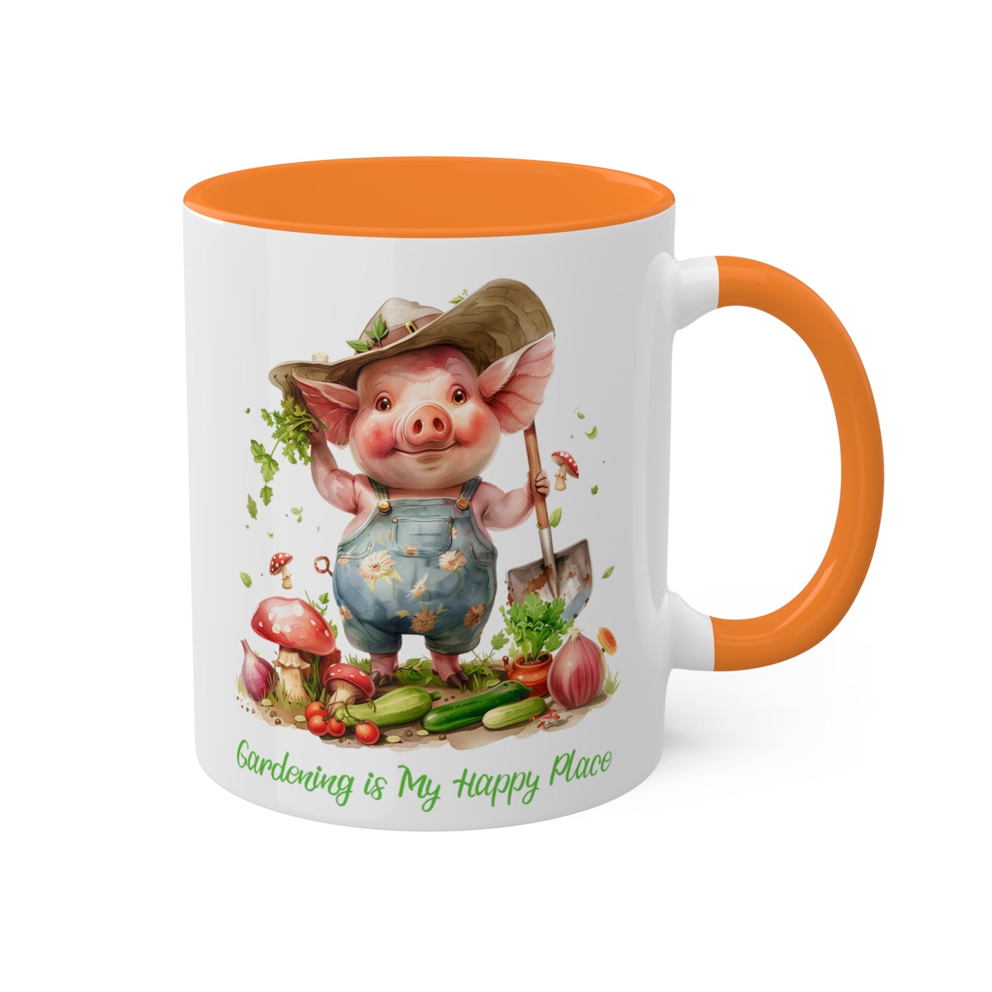 Pig Gardener Mug