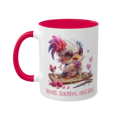 Chicken Jewelry Maker Mug