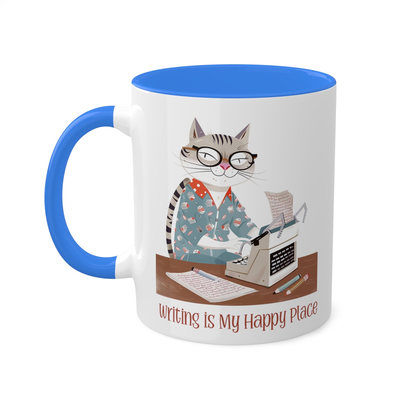 Cat Writer Mug