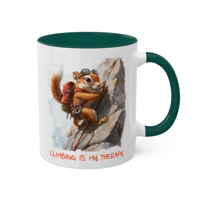 Squirrel Rock Climber Mug