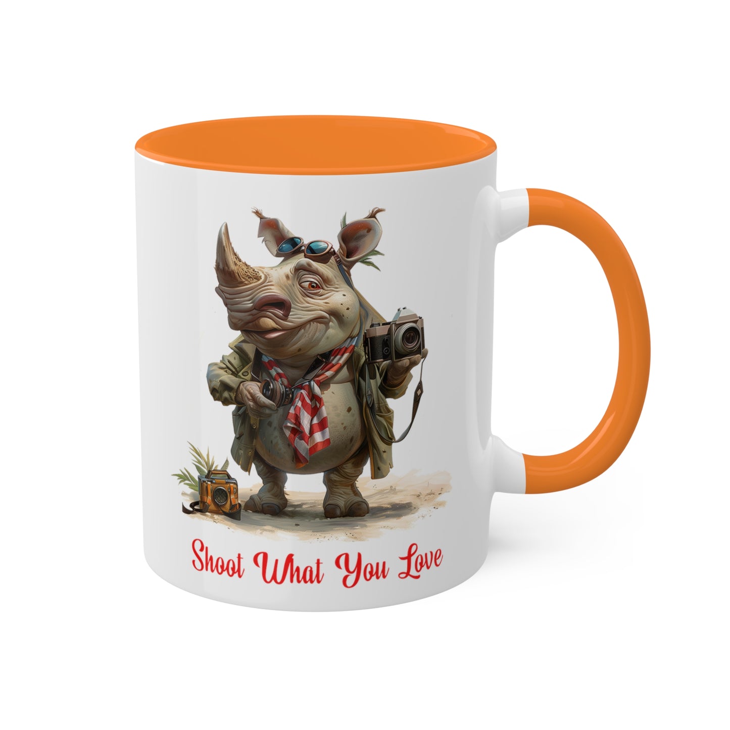 Rhino Photographer Mug