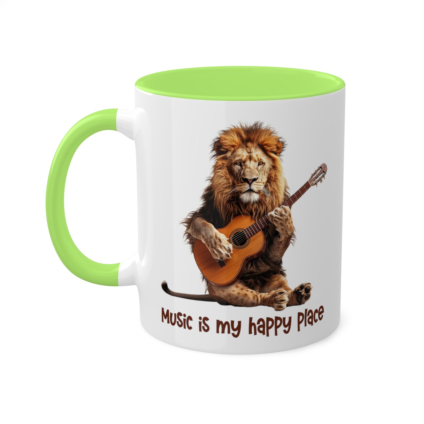 Lion Musician Mug