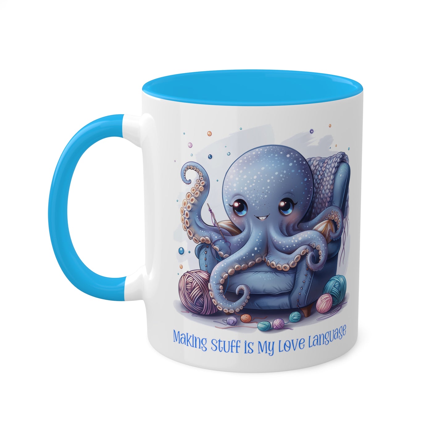 Octopus Crocheter Mug