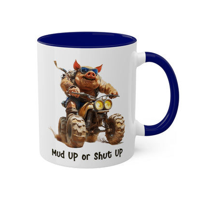 Pig Quad Rider Mug