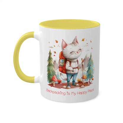 Cat Backpacker Mug