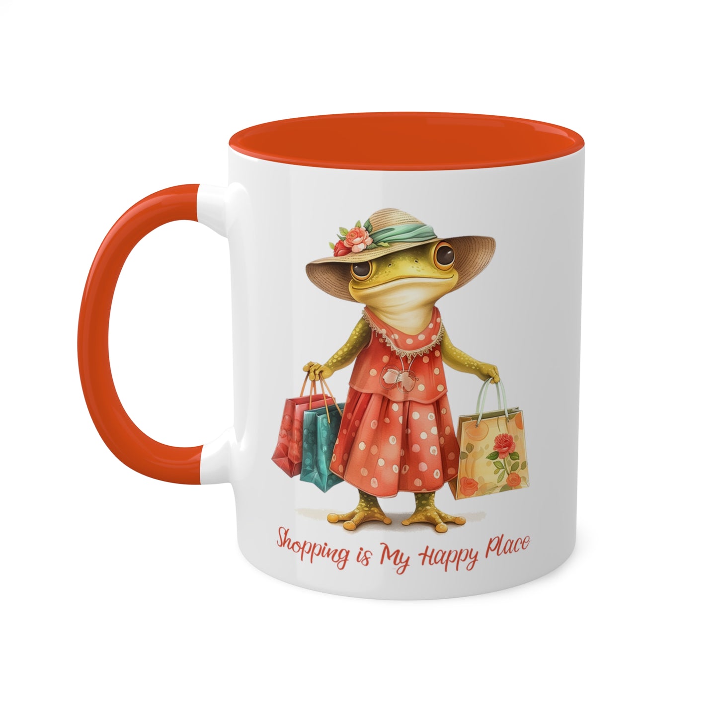 Frog Shopping Mug