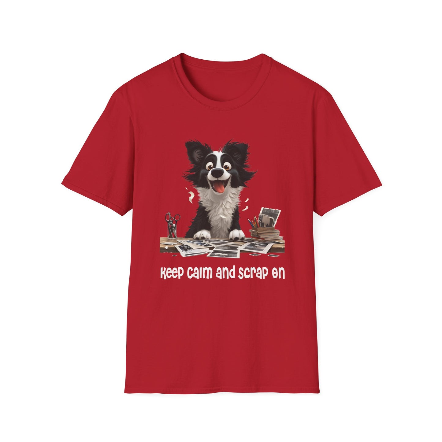 Dog Scrapbooker Softstyle T-Shirt