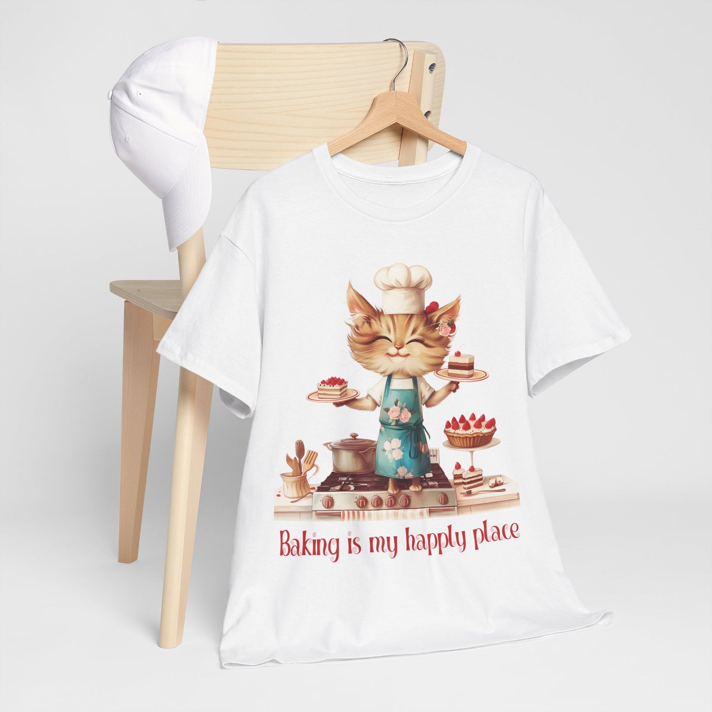 Cat Baker Tee