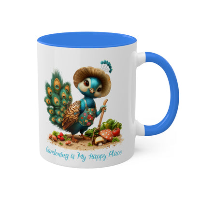 Peacock Gardener Mug