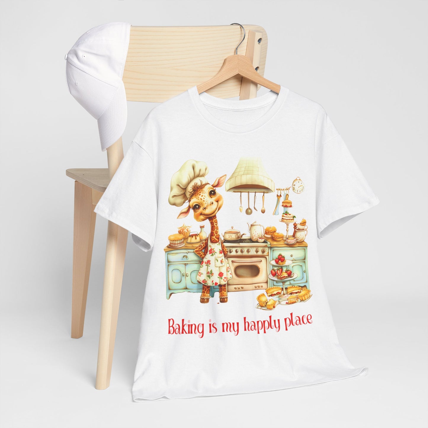 Giraffe Baker Tee