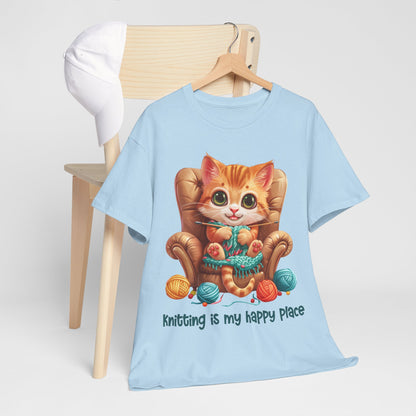 Cat Knitter Tee