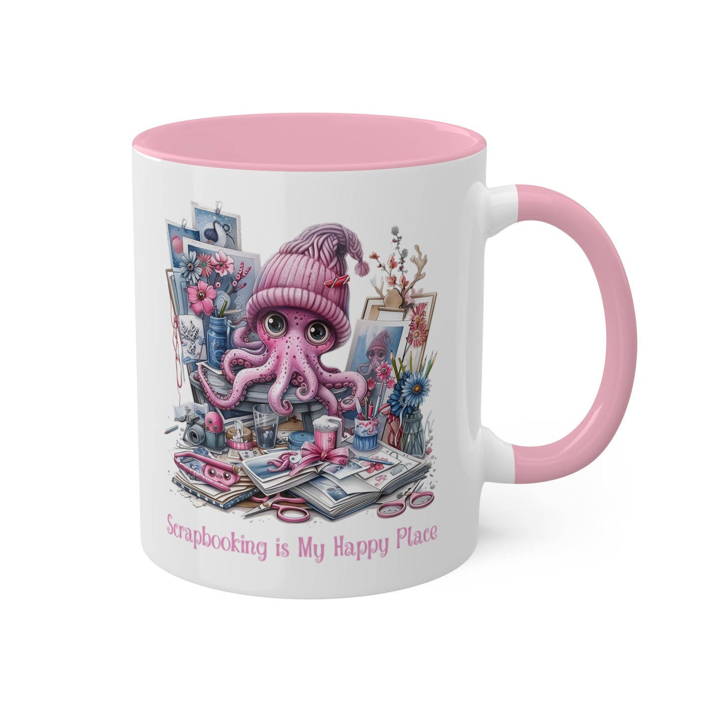 Octopus Scrapbooking Mug