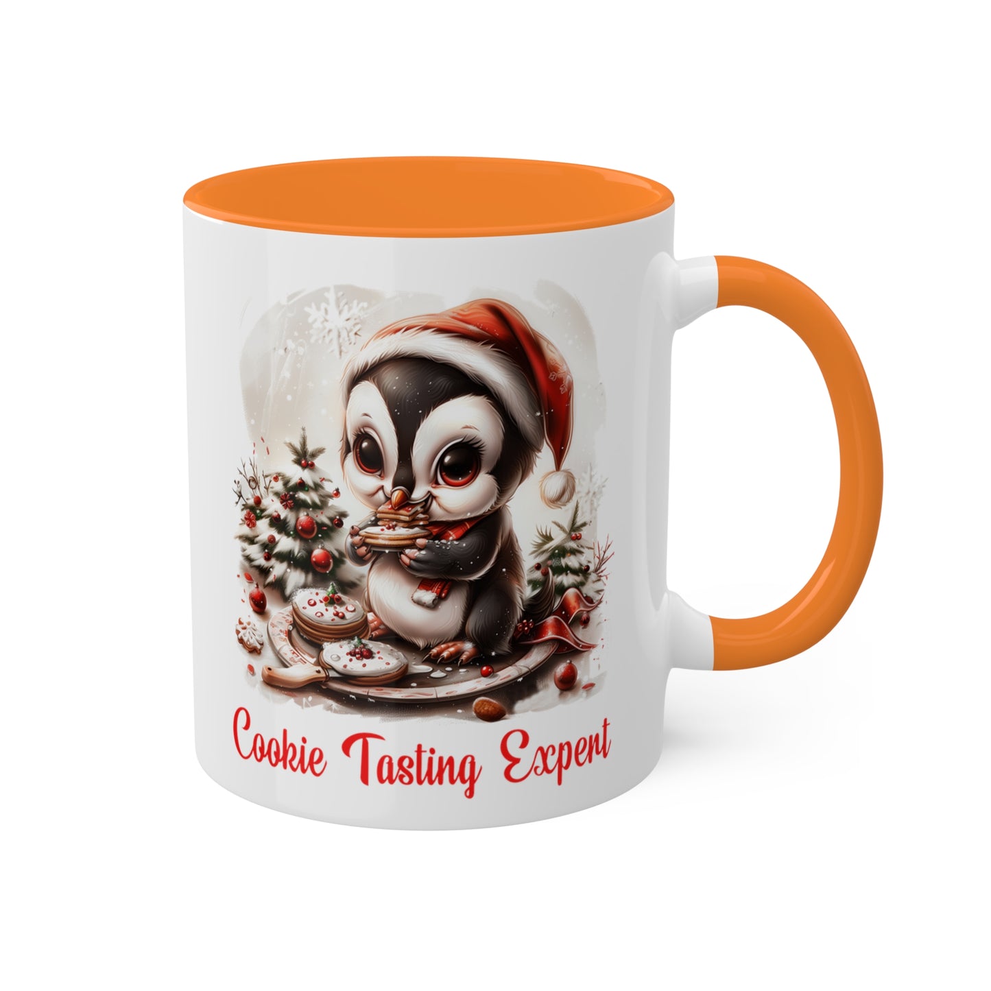 Penguin Christmas Baker Mug